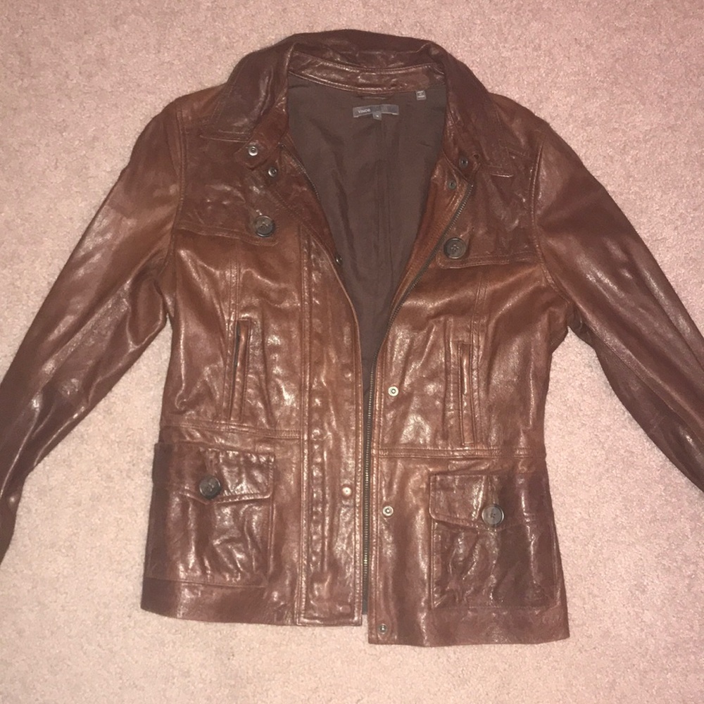 Vince Leather Jacket